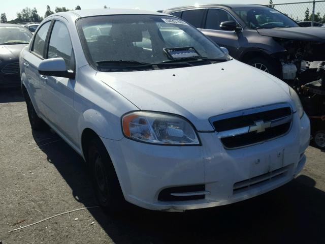 KL1TD5DE5BB245198 - 2011 CHEVROLET AVEO LS WHITE photo 1
