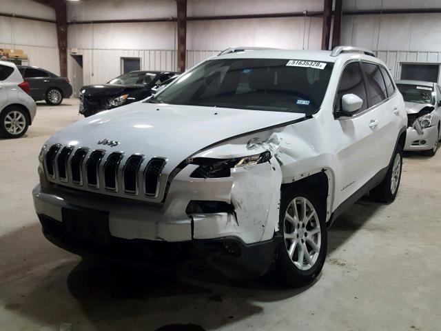 1C4PJLCS0EW102719 - 2014 JEEP CHEROKEE L WHITE photo 2