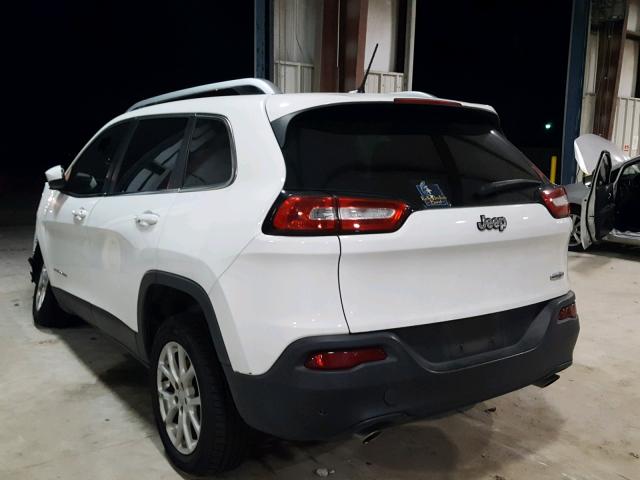 1C4PJLCS0EW102719 - 2014 JEEP CHEROKEE L WHITE photo 3