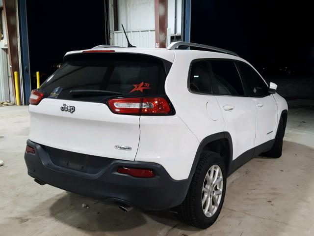 1C4PJLCS0EW102719 - 2014 JEEP CHEROKEE L WHITE photo 4