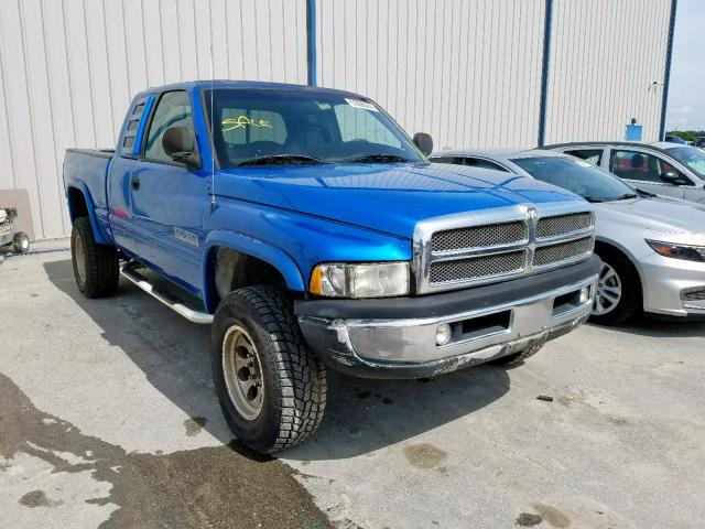 3B7KF23621G223575 - 2001 DODGE RAM 2500 BLUE photo 1