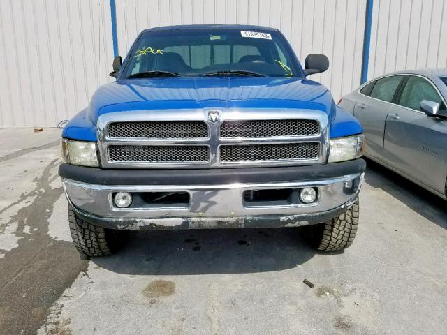 3B7KF23621G223575 - 2001 DODGE RAM 2500 BLUE photo 9