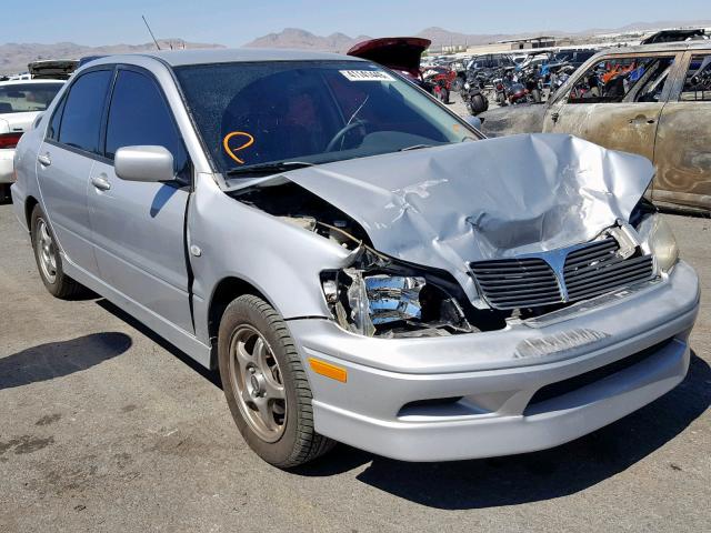 JA3AJ86E12U056266 - 2002 MITSUBISHI LANCER OZ SILVER photo 1