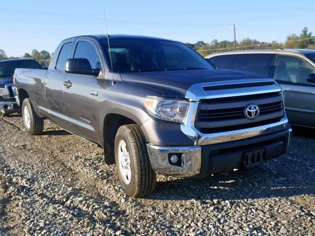 5TFCW5F18EX016342 - 2014 TOYOTA TUNDRA DOU GRAY photo 1