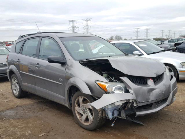 5Y2SL62874Z465611 - 2004 PONTIAC VIBE GRAY photo 1