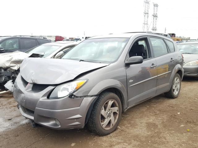 5Y2SL62874Z465611 - 2004 PONTIAC VIBE GRAY photo 2