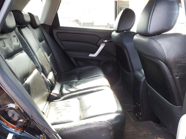 5J8TB18218A003001 - 2008 ACURA RDX BLACK photo 6