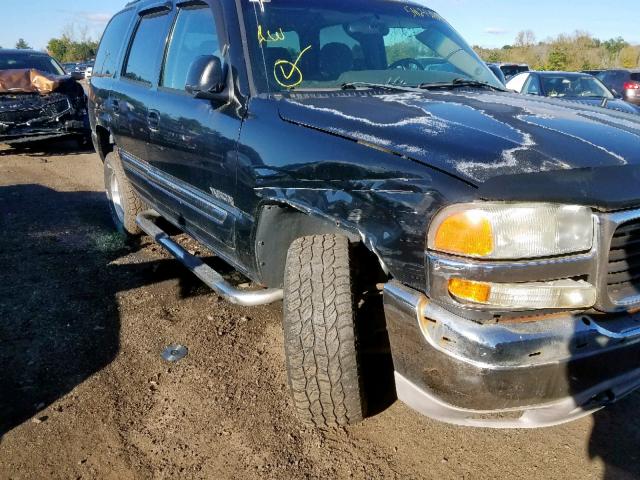 1GKEK13V64J280282 - 2004 GMC YUKON BLACK photo 10