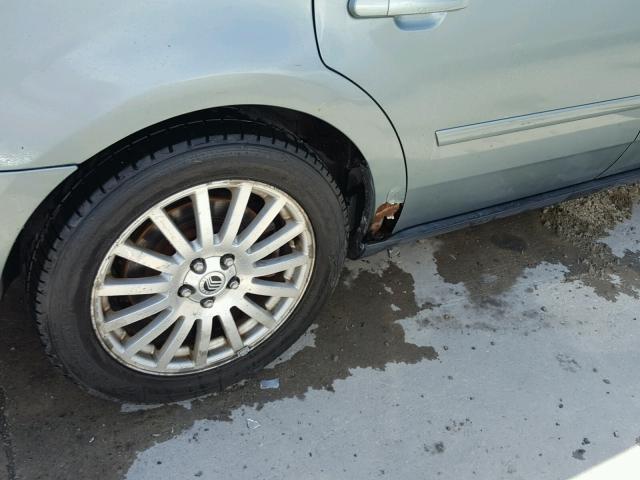 1MEFM42115G624267 - 2005 MERCURY MONTEGO PR მწვანე ფოტო 9