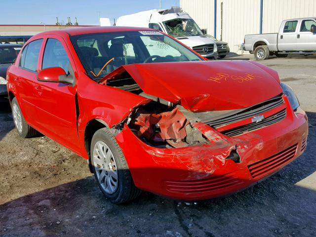 1G1AT58H097295472 - 2009 CHEVROLET COBALT LT RED photo 1