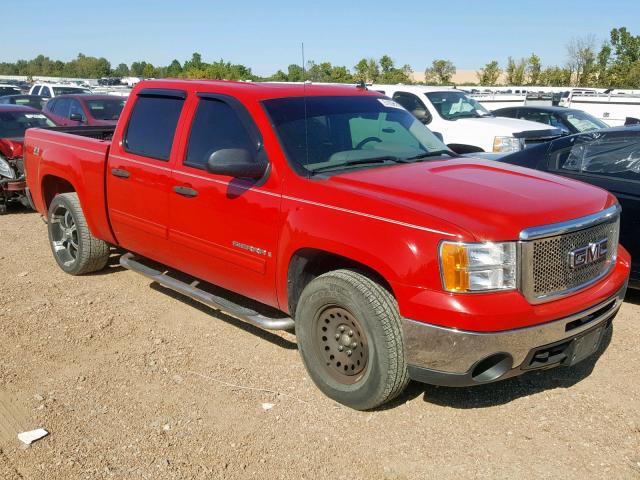 3GTEK23M39G223152 - 2009 GMC SIERRA K15 RED photo 1