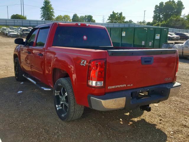 3GTEK23M39G223152 - 2009 GMC SIERRA K15 RED photo 3