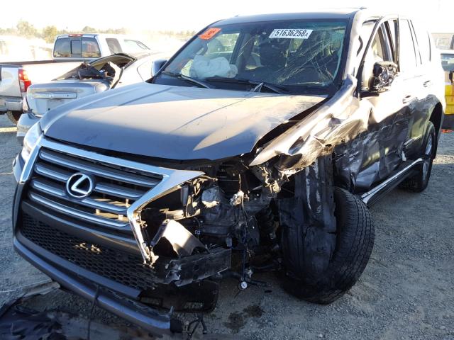 JTJBM7FX9F5093412 - 2015 LEXUS GX BASE GRAY photo 2