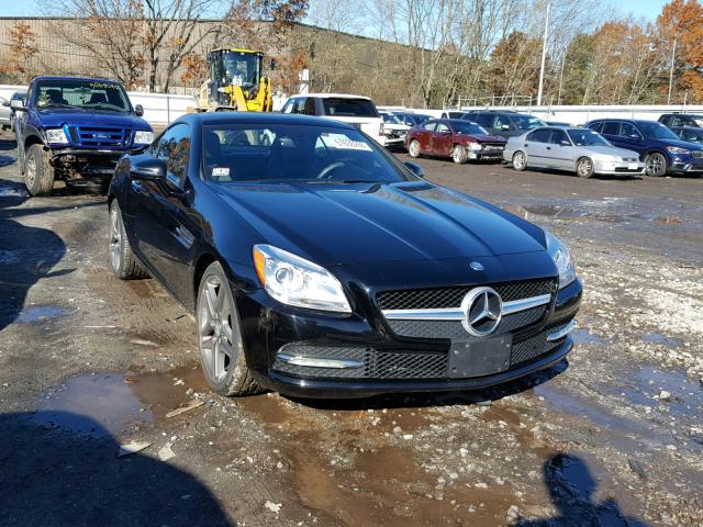 WDDPK4HA2FF104367 - 2015 MERCEDES-BENZ SLK 250 BLACK photo 1