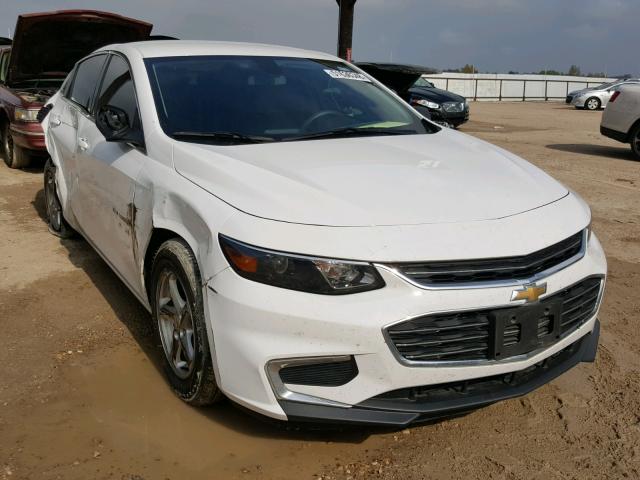 1G1ZB5ST1JF121066 - 2018 CHEVROLET MALIBU LS 白色 照片 1
