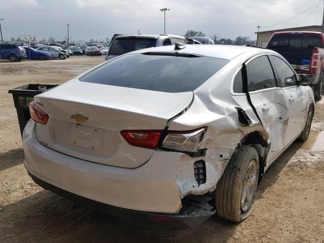 1G1ZB5ST1JF121066 - 2018 CHEVROLET MALIBU LS 白色 照片 4
