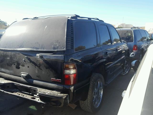 1GKEK63U53J139805 - 2003 GMC YUKON DENA BLACK photo 4