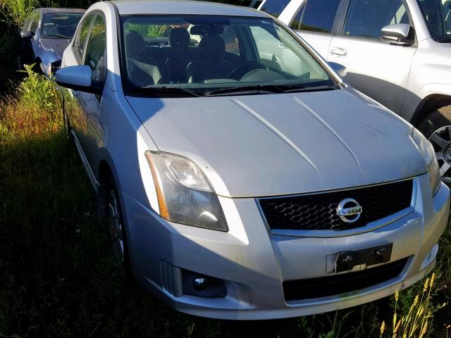 3N1AB6AP8CL766727 - 2012 NISSAN SENTRA 2.0 SILVER photo 1