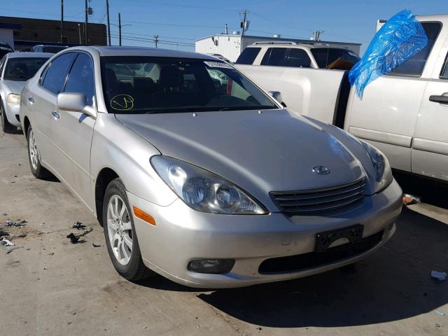 JTHBF30G130090865 - 2003 LEXUS ES 300 SILVER photo 1