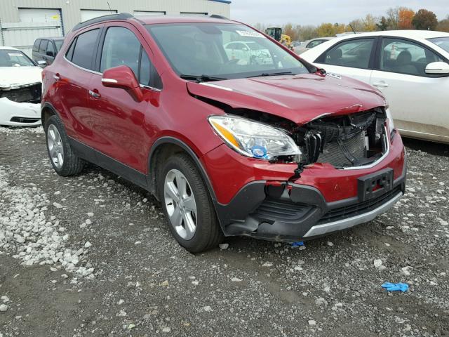 KL4CJESB5GB562037 - 2016 BUICK ENCORE RED photo 1