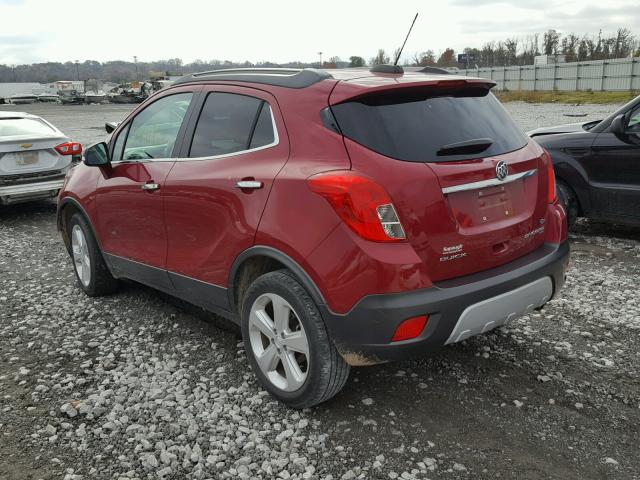 KL4CJESB5GB562037 - 2016 BUICK ENCORE RED photo 3