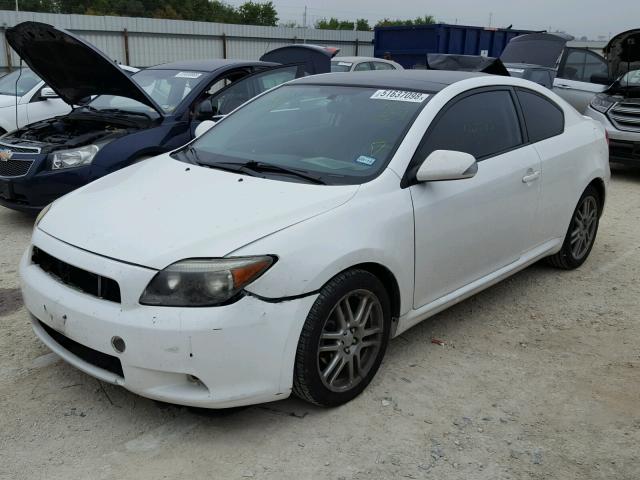 JTKDE177070152424 - 2007 TOYOTA SCION TC თეთრი ფოტო 2