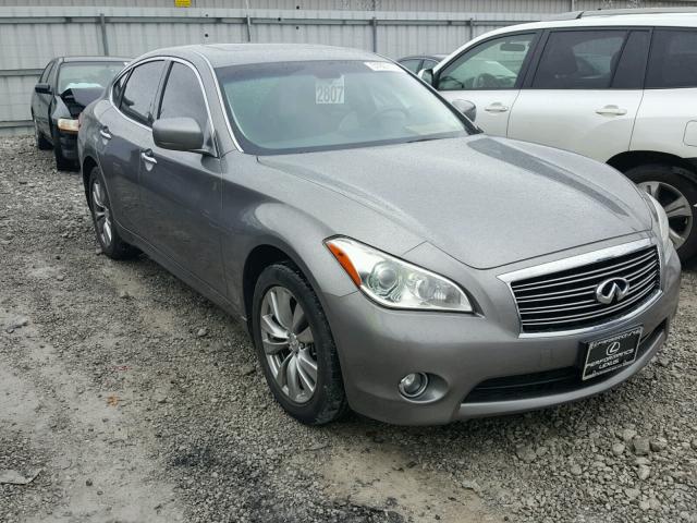 JN1BY1AR4CM393456 - 2012 INFINITI M37 X GRAY photo 1