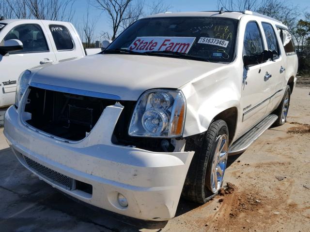 1GKS1MEF1ER113330 - 2014 GMC YUKON XL D CREAM photo 2