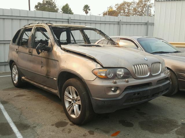 5UXFB53585LV16944 - 2005 BMW X5 4.4I GOLD photo 1