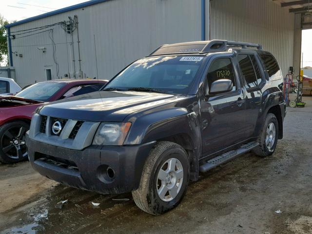 5N1AN08U48C537313 - 2008 NISSAN XTERRA CHARCOAL photo 2