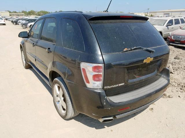 2CNDL937486074381 - 2008 CHEVROLET EQUINOX SP BLACK photo 3