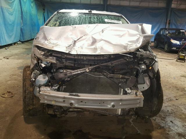 2FMDK3KC3BBA88530 - 2011 FORD EDGE LIMIT SILVER photo 9