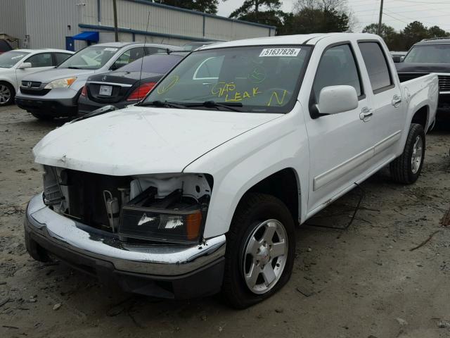 1GTD5MFE0C8108721 - 2012 GMC CANYON SLE WHITE photo 2