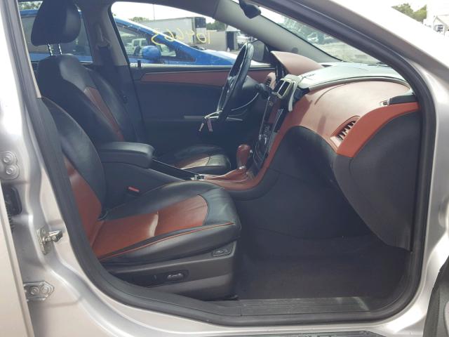 1G1ZG5E70CF127430 - 2012 CHEVROLET MALIBU LTZ ვერცხლისფერი ფოტო 5