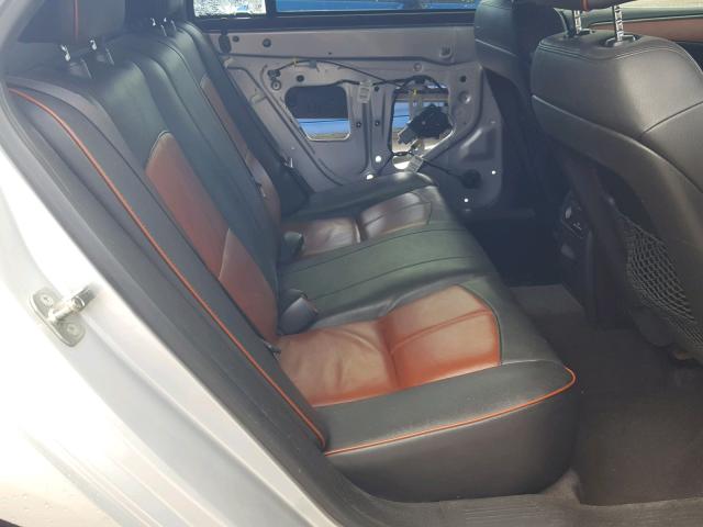 1G1ZG5E70CF127430 - 2012 CHEVROLET MALIBU LTZ ვერცხლისფერი ფოტო 6