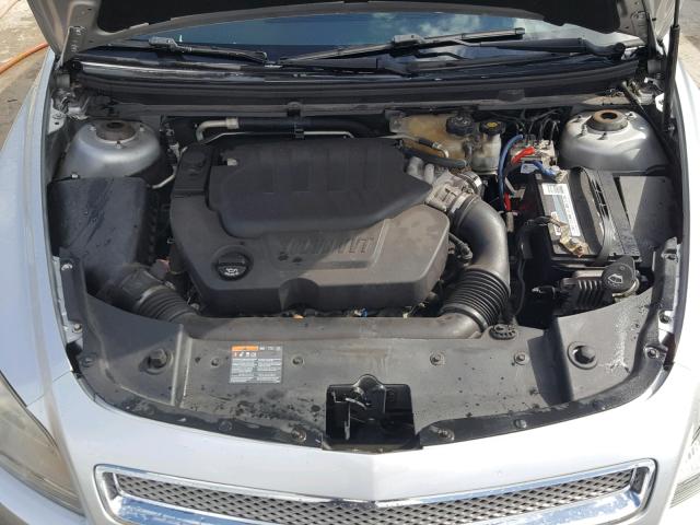 1G1ZG5E70CF127430 - 2012 CHEVROLET MALIBU LTZ ვერცხლისფერი ფოტო 7