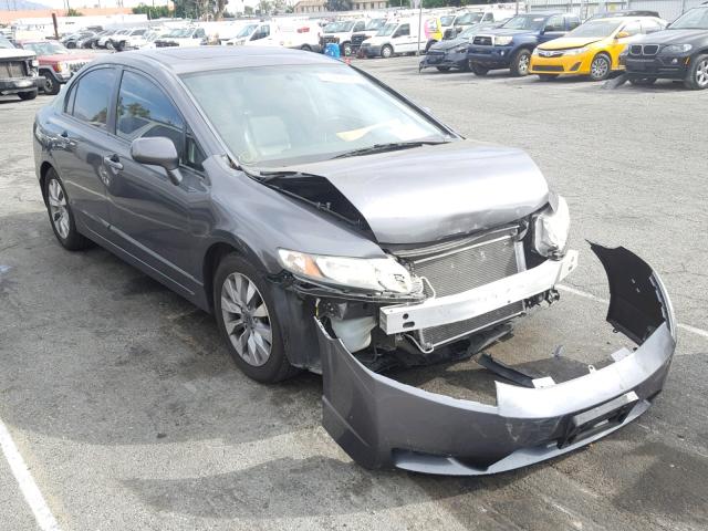 19XFA1F98AE003353 - 2010 HONDA CIVIC EXL CHARCOAL photo 1