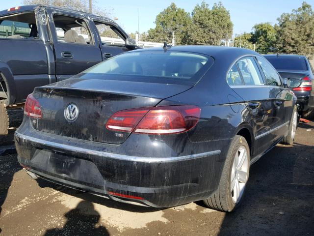 WVWBP7ANXGE518363 - 2016 VOLKSWAGEN CC BASE BLACK photo 4