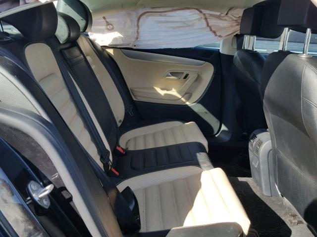 WVWBP7ANXGE518363 - 2016 VOLKSWAGEN CC BASE BLACK photo 6