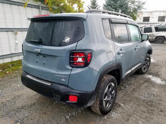 ZACCJBAB3HPE53430 - 2017 JEEP RENEGADE S GRAY photo 4