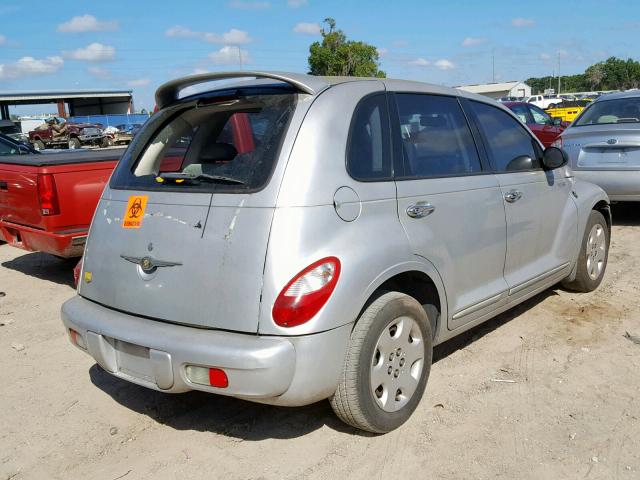 3A4FY58B16T294987 - 2006 CHRYSLER PT CRUISER SILVER photo 4