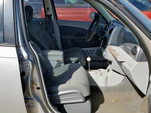 3A4FY58B16T294987 - 2006 CHRYSLER PT CRUISER SILVER photo 5