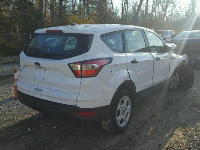 1FMCU0F77HUA46933 - 2017 FORD ESCAPE S WHITE photo 4