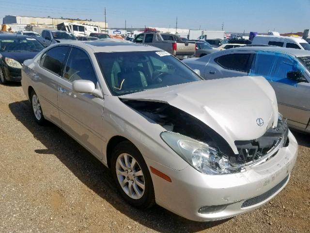 JTHBF30G130133164 - 2003 LEXUS ES 300 BEIGE photo 1