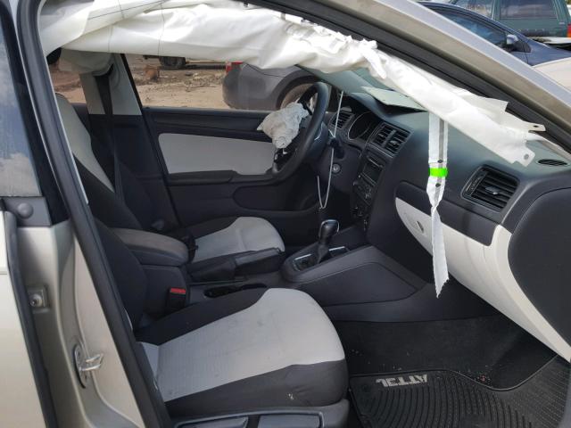 3VW2K7AJ6FM220328 - 2015 VOLKSWAGEN JETTA BASE Ոսկեգույն լուսանկար 5