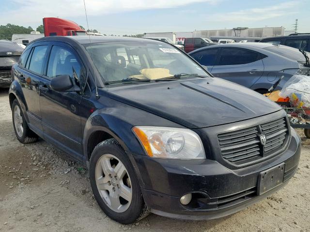 1B3HB48B07D322734 - 2007 DODGE CALIBER SX BLACK photo 1