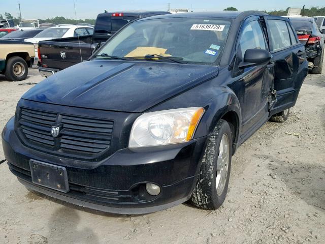 1B3HB48B07D322734 - 2007 DODGE CALIBER SX BLACK photo 2