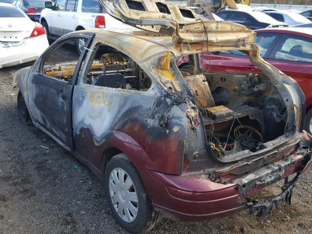 1FAFP31N46W167880 - 2006 FORD FOCUS ZX3 BURN photo 10