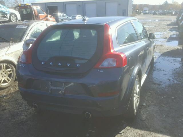 YV1672MKXB2246147 - 2011 VOLVO C30 T5 BLUE photo 4