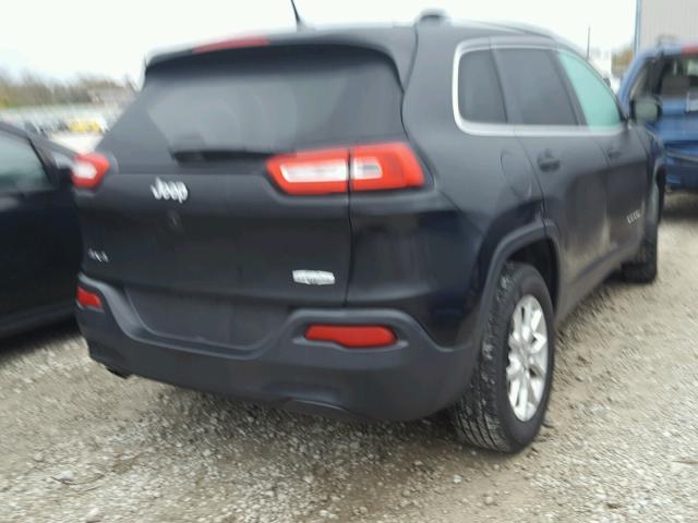 1C4PJMCB5FW514965 - 2015 JEEP CHEROKEE L BLACK photo 4